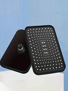 High Pressure Square Wall-Mounted Rain Shower Head, 360° Rotating High Flow Rate Water-Saving Overhead Shower, Modern Black Plastic Design, Uniform Full Body Coverage, Easy Installation Bathroom Upgrade, Ideal For Home, Hotel And RV Bathrooms, Perfect Accessory For Modern Bathrooms And Home Plumbing, Upgrade Your Shower Experience, Ideal Gift And Bathroom Renovation Choice - Multicolor - View 12