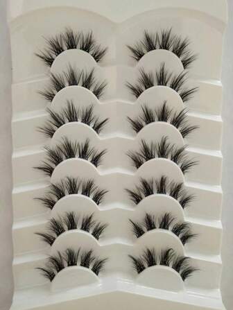 Black Segment Lashes|Feather-Light Zero-Weight|3D Amplified Volume|Invisible Seamless Finish|Foolproof 1-Sec Application|Day-To-Night Ready-Date, Club, Commute