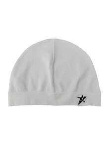 星星刺绣骷髅帽 轻盈柔软弹力透气针织帽 男士户外运动徒步露营旅行跑步街头休闲时尚全季舒适日常头饰秋季装饰 - A - 查看 4