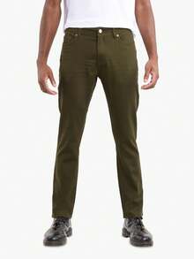 Men's Stretch Commuter Pants - Olive - View 1