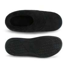 2025 Newest Isotoner Women's Classic Clog Slippers With Memory Foam Comfort And NSlip Stability Black 7.58 Fantastic Shoes. - 如圖 - 查看 4