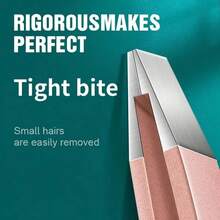 4-Piece Stainless Steel Tweezers Set - Professional Precision Slanted Tip Tweezers For Eyebrow, Facial Hair, And Blackhead Removal - Neutral Blackhead Extractor For Residue-Free, Precise Cleansing - Silver - View 6