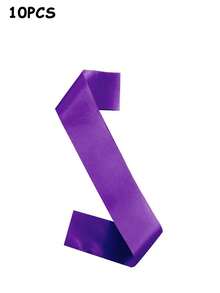 1pc/6pcs Customized Romantic Ribbon Belts; DIY Dress Up For Weddings, Parties, Birthdays, And Graduation Ceremonies; Customized Decorations; Gift Ribbon; Customized Gold Handwritten Fonts; Available In Multiple Colors; Customized Accessories For Brides And Bridesmaids. - A - View 43