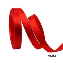 1 件 5 码情人节礼物花束包装材料编织丝带发饰蝴蝶结蛋糕烘焙礼品包装丝带，9 毫米宽 - 彩色 - 查看 12