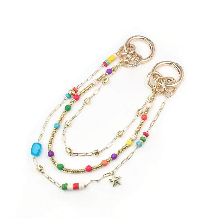 1 chiếc túi đựng hạt và thép titan mới thời trang phong cách châu Âu và Mỹ trang trí ba lô mùa hè - Nhiều màu - Xem 11