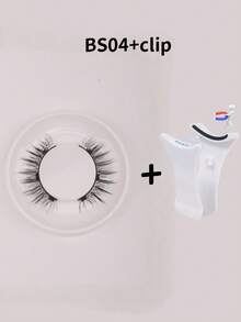 1 Paio di ciglia finte magnetiche con applicatore professionale a pinzette, ciglia finte riutilizzabili senza colla, ciglia manga naturali lunghe e soffici in finto pelo di visone, leggero strumento per il trucco degli occhi adatto per bellezza, viaggi, feste, festival, rave, trucco glitterato, ciglia magnetiche, accessori per rave festa