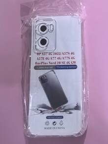 1 件 OPPO 透明防震保护壳，适用于 OPPO、Nothing 和 OnePlus 系列，手机壳，手机保护膜，手机壳，手机保护套，防震手机壳，透明手机壳，简约手机壳，纯色手机壳，透明手机壳，TPU 防震手机壳（军用级减震），超薄手机壳防水防摔防刮