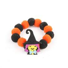 Halloween Pet Costume 5-Piece Set: 4 Themed Collars (Skull/Pumpkin/Pirate/Witch) + Hat | Adjustable Elastic Bandana, Pom Pom Necklace & Decor For Cats, Dogs