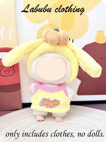 1 Piece Of New Large-Sized L Abubu Gift Doll Clothing, Featuring A Unique And Stylish Doll Blind Box Design, A Creative Toy For Teenagers. It Is Suitable As A Birthday Gift Or A Souvenir For Classmates, Friends, And Family.