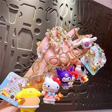 三丽鸥天使吊饰 - 官方授权配饰，饰有梦幻天使图案。可调节链条，细节精致，完美搭配包袋或钥匙，提升您的日常造型。 - 綠色 - 查看 8