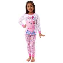 Pyjamas | Peppa Pig  Girls' Pyjama Set | Kids Flower PJs - Multicolor - View 2
