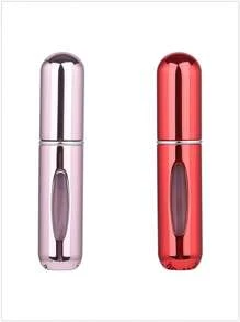 5 件/4 件/3 件/2 件/1 件 5ml 可再填充香水瓶、便携式可再填充香水雾化器瓶、可再填充香水旅行喷雾瓶、迷你便携式空液体容器、旅行必需品、海滩旅行收纳袋、适用于香水、女士香水，适合度假、露营、度假、返校