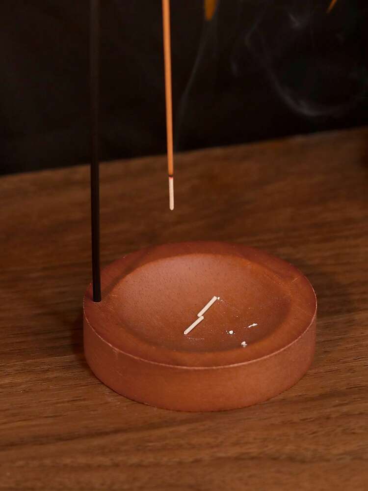 一套悬挂式香炉，带底座，可放置香棒，禅意室内家居装饰木质摆件（不含香），现代创意香薰器，适用于居家祈祷、家居装饰、办公室装饰，可用作节日礼物、返校礼物、纪念品或客厅装饰、女友礼物、生日和毕业礼物。 - 彩色 - 查看 8