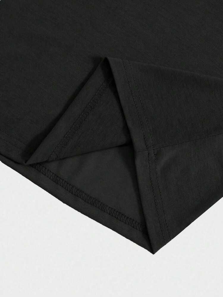 Men T-Shirts - Black - View 5