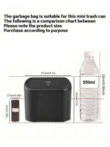 高品质纸板包装车载垃圾桶 - 防水防漏迷你车载垃圾桶 | 适用于小空间的便携式车载垃圾桶 | 防臭防溢车载垃圾桶 || 轿车、SUV、卡车、公路旅行必备车载配件 | 非常适合公路旅行、通勤和居家使用