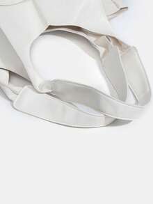 Large Capacity Soft PU Leather Tote Bag For Women, Vintage Casual Style Shoulder Handbag, Suitable For Carrying Laptop And Other Items, Patchwork Design, Minimalist High-End Style, Fits Students, Career Women, Fashionistas, Suitable For Daily Commute, Travel And School