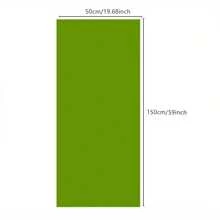 1/2pcs Blue Sky & Seascape Door Decal - Removable Self-Adhesive Tropical Beach Mural With Palm Trees & Ocean View, High-Quality Paper Suitable For Doors & Windows, Easy To Apply Home Decor, Plastic Surface Sticker Wall Stickers Wall Sticker Stickers Room Decor