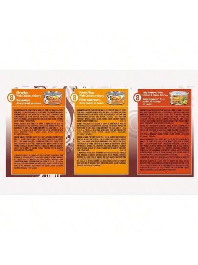 Friskies Pate Chef'S Dinner Wet Cat Food + Friskies Gravy Pleasures Variety Pack