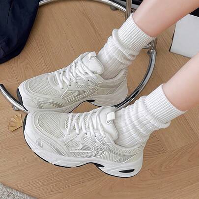 New Casual Sneakers, Fashion Chunky Sneakers, Versatile Couple Shoes, Suitable For All Seasons