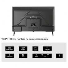 Smart TV 32/43 Inches LED HD Wi-Fi TV 60Hz 100/240v Android TINNY & YOU