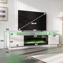 Television Stands & Entertainment Centers - White - View 4