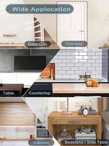 1pc 2m/4m Proofing Edge Protector Strip L Corner Protectors,Soft Collision Protection Corner Guard,Table Corner Protectors,Dorm Stair Step Pad Baby Safety Bumper Strip Children Table Corner Protector Guard Desk Edge Cushion Strips With Back Adhesive For Coffee Table, Bed And Furniture, Protects From Bumps And Scratches On Table Cornersbaby Shower Family Decorations Gifts,For Furniture Fireplace