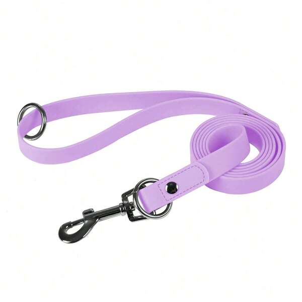 PVC Hundeleine, wasserdicht, geruchlos, rostfrei, leicht zu reinigen, angenehmes Griffgefühl, stabil und geeignet für kleine, mittlere und große Hunde, zum Spazierengehen und Training