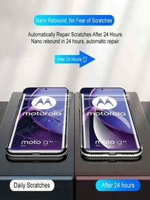 3 miếng phim Hydrogel HD cho Edge 2025 2024, phim bảo vệ màn hình trong suốt linh hoạt phủ toàn bộ cho Moto Edge 60 60 Pro 60 Fusion 50 50 Pro 50 Fusion 50 Neo 50 Ultra 40 Pro 40 Neo Chống vân tay Không bong bóng Không kính Chống nước Chống sốc Chống rơi Chống rơi Chống trầy xước - Trong sáng - Xem 2
