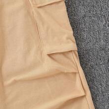 Halloween Kids Costumes Girls Clothes Piece Outfit Ribbed-Shirt Top + Cargo Pants, Girls Fall Clothing Set, Sizes-12 Years