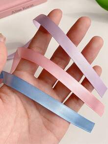 10m Pferdeschwanz-Flechtband Haarschmuck Schleife Haarband, hochwertige Haargummis für Frauen, 5 Farben je 2m, Sommer Streamers