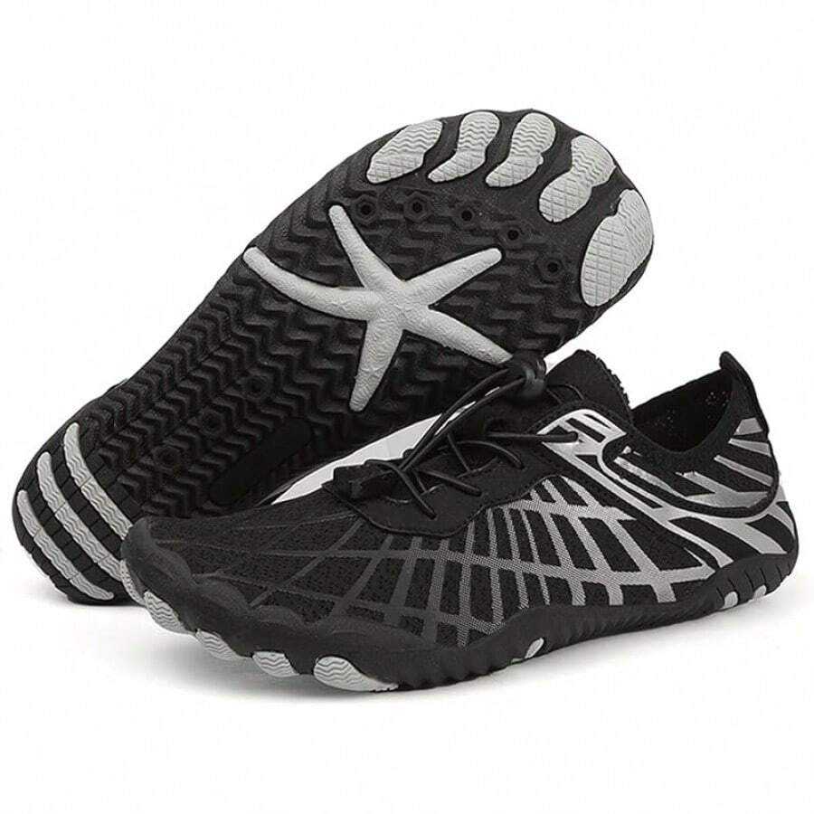 Waterproof Barefoot Trail Running Shoes For Outdoor Activities - 561whitesilver - View 1