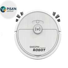 ROBOT ASPIRADOR CON VACIADO AUTOMÁTICO PARA HOGAR SIN MANCHA. ROBOT BARREDOR CON ASPIRACIÓN INTELIGENTE. ROBOT ASPIRADOR INALÁMBRICO INTELIGENTE PARA EL PISO DEL HOGAR - Blanco - Ver 4