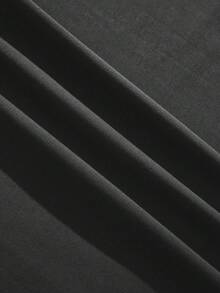 100%纯棉男士休闲短袖V领T恤，搭配美式短裤，适合旅行/度假/户外露营 - 灰色 - 查看 7