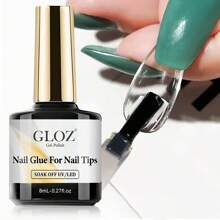 GLOZ 4-In-1 Acrylic Nail Gel, Super Strong Brush Head Suitable For Fake Nails And Gel Nail Polish, Requires LED Lamp, Manicure Gift - Clear - View 10