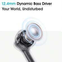 Realme Buds T200x Wireless Earbuds Pure Black, 25dB ANC Noise Cancelling, 48H Playback, IP55 Waterproof, Bluetooth 5.4, 45ms Low Latency, Dual Device Connect, Google Fast Pair - Black - View 9