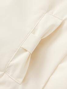 Balabala 女童连帽夹克秋季软壳甜美褶皱休闲上衣 - 乳白 - 查看 9