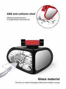 360 度盲点镜、超白玻璃广角后视镜、汽车倒车辅助配件