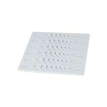 Fish Shape Lace Silicone MouldHollow Fishbone Candy Mould Chocolate Molds Silicone Fondant Lace Pad Cake Mould Clay Mould For Sugarcraft Chocolate