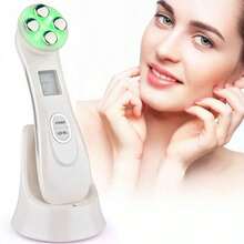 5 Color & 5 Massage Modes Facial Beauty Device, Home SPA Skin Care Tool, Face Massager, Neck Massager, USB Rechargeable, Gift For Valentine's Day, Mother's Day, 800mAh