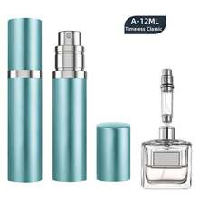 1 lọ nước hoa có thể nạp lại, bình xịt nước hoa bỏ túi, hộp đựng máy bơm mùi hương, bình xịt nước hoa cầm tay chống rò rỉ dành cho nam và nữ - Nhiều màu - Xem 28