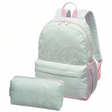 Mochila Escolar Notebook com Necessaire  Soft Verde