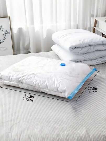 20/10/5/1pc Portable Travel Storage Bags Large Capacity Compression Bags Reusable Vacuum Bags Foldable Organizer Bags Luggage Bags Dust-Proof Packaging Cubes Moisture-Proof Bags Anti-Moth Space-Saving Suitable For Clothes Quilts Wardrobe Back To School Season