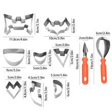 7/12/17/19pcs Pumpkin Carving Set - Includes Pumpkin Carving Tools, Stainless Steel Halloween Pumpkin Stencils, Suitable For Family Fun And Creative Projects - Multicolor - View 16