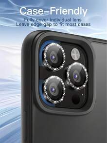 3 paquetes, Película para lente de cámara de , protector de lente de flash, cubierta de lente, protector de lente, adecuado para las series 11/12/13/14/15/16/16 Plus/16 Pro/16 Pro Max, accesorios de teléfono móvil, adecuado para fundas de teléfono móvil, negro, aplicable a protección diaria, oficina, hogar, cubierta de cámara de teléfono a prueba de agua, a prueba de golpes, resistente a arañazos