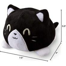 TeeTurtle - The Original Reversible Cat Plushie - White + Skeleton - Glows In The Dark!- Cute Sensory Fidget Stuffed Animals That Show Your Mood - Perfect For Halloween!, 4 Inch - 燕尾服 - 查看 7