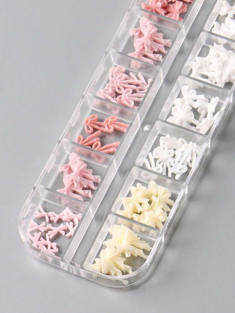 12 Lưới Hồng Trắng Vàng Nơ Nổi 3D Trang Trí Móng Tay Nơ Ba Lê Thanh Lịch Ruy Băng Móng Tay Mùa Hè Nhựa Trang Trí Nghệ Thuật Làm Móng Tự Làm Phụ Kiện Làm Móng Đám Cưới Nhật Bản Đá Quý Nhiều Màu Cho Móng Tay - Nhiều màu - Xem 7