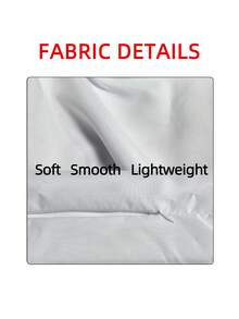 1 件/2 件/3 件纯白色枕套，柔软顺滑，经典款式，轻巧可机洗靠垫套，配有隐形拉链开合，适用于沙发、客厅、卧室装饰，4 种尺寸可选：30*50cm/40*40cm/45*45cm/50*50cm（无枕芯） - 白色 - 查看 5