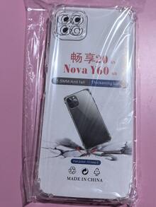 3pcs Transparent Four-Corner Anti-Fall Case Compatible With Huawei/Honor Series, Huawei/Honor Transparent Four-Corner Anti-Fall Phone Case, Phone Case, Phone Protective Cover, Phone Shell, Phone Sleeve, Anti-Fall Phone Case, Transparent Phone Case, Minimalist Phone Case, Solid Color Phone Case, Transparent Phone Case, TPU Anti-Fall Phone Case (Military-Grade Anti-Fall)