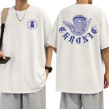 T-Shirt Street Style Drip Hip Hop Rua Chronic Pixo Graffiti Marginal Unisex Male Female 100% Cotton Top Premium Streetwear Launch Immediate Shipping Various Colors!! Plus Size - 子彈刺傷 - 查看 2