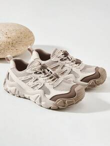 CAMEL CROWN Zapatos deportivos casuales para mujer, transpirables, ligeros, resistentes a los golpes y antideslizantes para otoño e invierno. Zapatos de senderismo ligeros para ocio urbano y actividades al aire libre.